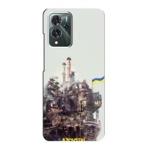 Чехлы на военную тематику для ZTE Blade V40 Pro (Азовсталь)