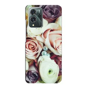 Чохли з принтом Троянд для ZTE Blade V40 Pro (Букет Троянд)