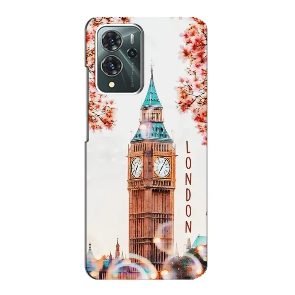 Чехол с рисунком «Часы Лондон» для ZTE Blade V40 Pro Чехол с рисунком «Часы Лондон» для ZTE Blade V40 Pro