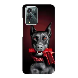 Чехол ДОБЕРМАН для ZTE Blade V40 Pro (Доберман злой)