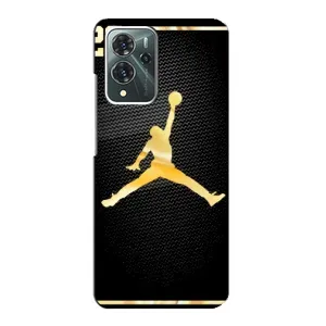 Силиконовый Чехол Nike Air Jordan на ЗТЕ Блейд В40 Про (Джордан 23)