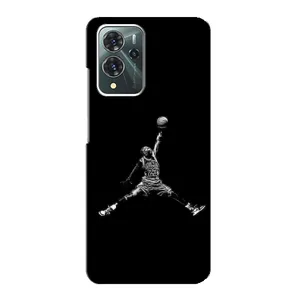 Силиконовый Чехол Nike Air Jordan на ЗТЕ Блейд В40 Про (Джордан)
