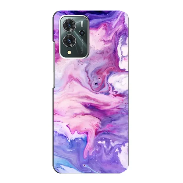 Чехол с рисунком «Фиолетовый мрамор» для ZTE Blade V40 Pro Чехол с рисунком «Фиолетовый мрамор» для ZTE Blade V40 Pro