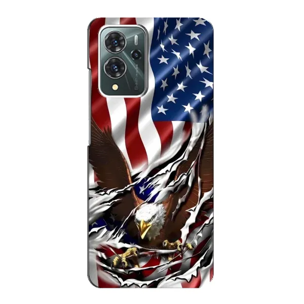Чехол с рисунком «Флаг USA» для ZTE Blade V40 Pro Чехол с рисунком «Флаг USA» для ZTE Blade V40 Pro