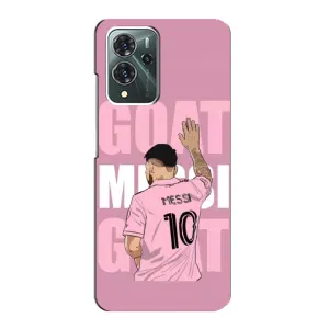 Чехлы Лео Месси в Майами на ZTE Blade V40 Pro (GOAT MESSI)