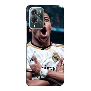 Чехол (TPU) с Футболистом на ZTE Blade V40 Pro (Гол Мбаппе)