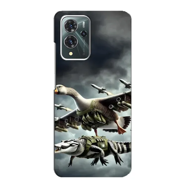 Чехол с рисунком «Гусини и крокодило» для ZTE Blade V40 Pro Чехол с рисунком «Гусини и крокодило» для ZTE Blade V40 Pro