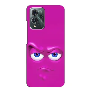 Силиконовые Чехлы (смешные стикеры) для ZTE Blade V40 Pro (Хитрая мордочка)