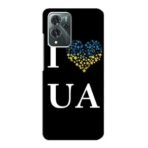 Силиконовый Чехол на ZTE Blade V40 Pro (Я-Украина) (I Love UA)