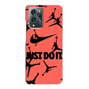 Силиконовый Чехол Nike Air Jordan на ЗТЕ Блейд В40 Про (Just Do It)