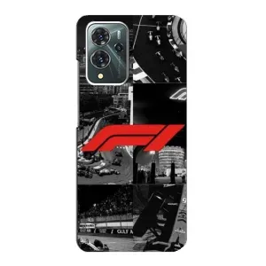 Чехол фильм Формула 1 для ZTE Blade V40 Pro (Коллаж Формула 1)