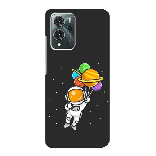 Чехол с рисунком «Космонавт с шариками» для ZTE Blade V40 Pro Чехол с рисунком «Космонавт с шариками» для ZTE Blade V40 Pro