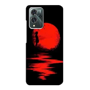 Летний Чехол на ZTE Blade V40 Pro (Красный Закат)