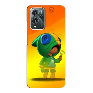 Чохол Бравл Старс для ZTE Blade V40 Pro (LEON в кофті)