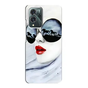 Чохол з картинкою Модні Дівчата ZTE Blade V40 Pro (Любителька коней)