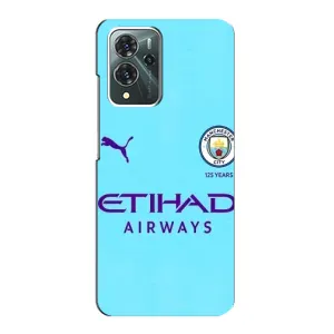 Силиконовые Чехлы принт Футбол на ZTE Blade V40 Pro (Man City)
