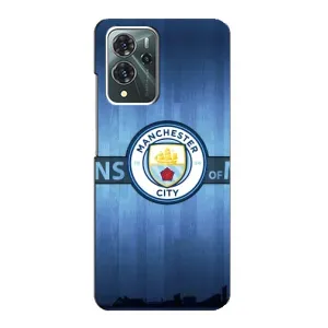 Силиконовые Чехлы принт Футбол на ZTE Blade V40 Pro (ManCity)
