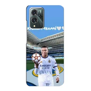 Чехол (TPU) с Футболистом на ZTE Blade V40 Pro (Mbappe Real)