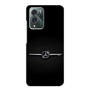 Силиконовый бампер с картинкой машины на ZTE Blade V40 Pro (Mercedes)