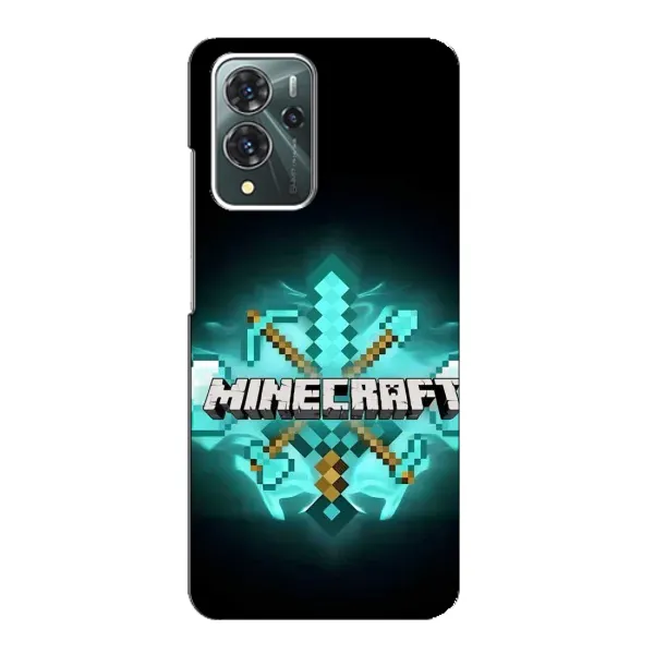 Чехол с рисунком «MineCraft 2» для ZTE Blade V40 Pro