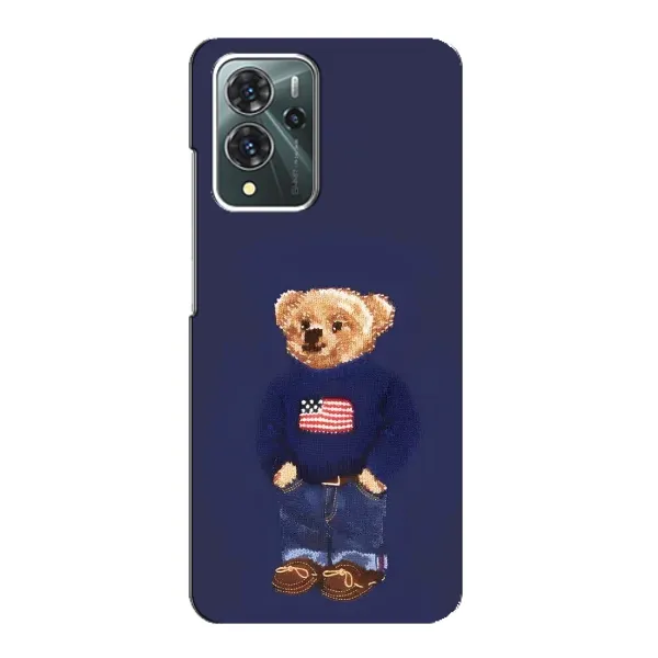 Чехол с рисунком «Мишка USA» для ZTE Blade V40 Pro Чехол с рисунком «Мишка USA» для ZTE Blade V40 Pro