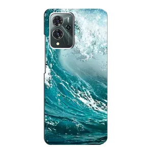 Летний Чехол на ZTE Blade V40 Pro (Морская волна)