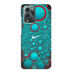 Силіконовый Чохол на ZTE Blade V40 Pro з картинкою НАЙК (Найк зелений)