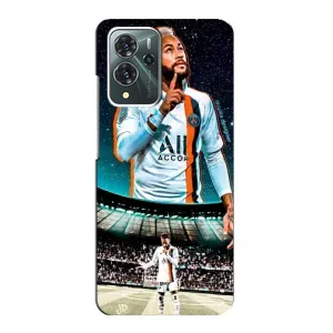 Силиконовый Чехол ZTE Blade V40 Pro (Неймар ПСЖ)