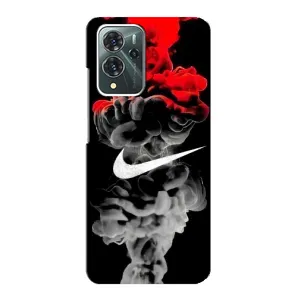 Силіконовый Чохол на ZTE Blade V40 Pro з картинкою НАЙК (Nike дим)