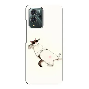 Чехол на тематику: Коты для ZTE Blade V40 Pro (Отдых)