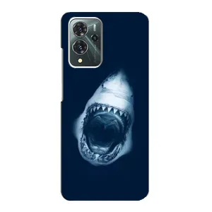 Силиконовый бампер с картинкой животных для ZTE Blade V40 Pro (Пасть Акулы)