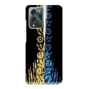 Силиконовый Чехол на ZTE Blade V40 Pro (Патриотическая вышиванка)