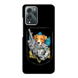 Чехол с принтом для ZTE Blade V40 Pro (Патрон Воин)