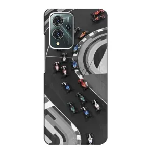 Чехол фильм Формула 1 для ZTE Blade V40 Pro (Гонки ф1)