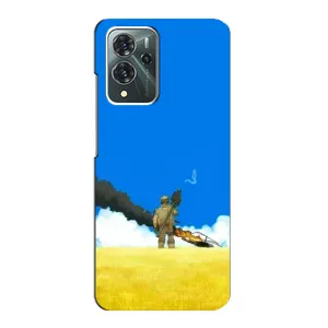 Чехлы на военную тематику для ZTE Blade V40 Pro (Попадание)