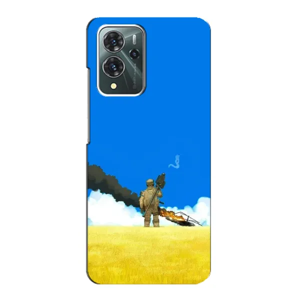 Чехол с рисунком «Попадание» для ZTE Blade V40 Pro