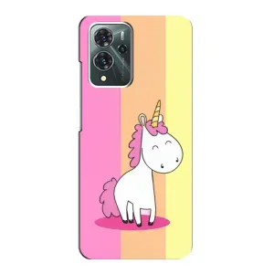 Чехол Unicorn на ZTE Blade V40 Pro (Радужный Единорог)