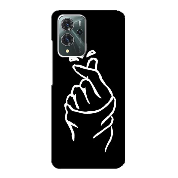Чехол с рисунком «Сердце на черном» для ZTE Blade V40 Pro Чехол с рисунком «Сердце на черном» для ZTE Blade V40 Pro