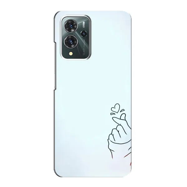 Чехол с рисунком «Сердце на голубом» для ZTE Blade V40 Pro Чехол с рисунком «Сердце на голубом» для ZTE Blade V40 Pro