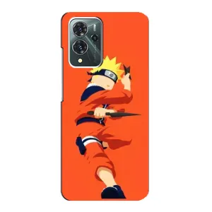 Чехлы с принтом Наруто на ZTE Blade V40 Pro (Силуэт Наруто)