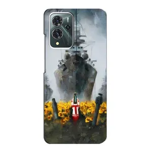 Чехлы для ZTE Blade V40 Pro (Home - Украина) (Смелость)