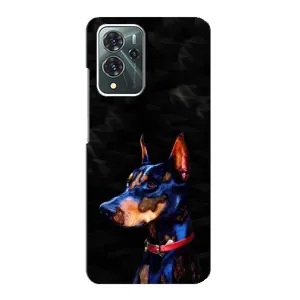 Бампер для ZTE Blade V40 Pro с картинкой "Песики" (Собака Мопс)