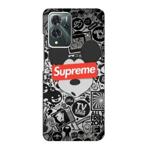 Чехол с Брендами одежды на ЗТЕ Блейд В40 Про (Supreme Маус)