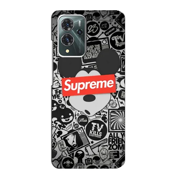 Чехол с рисунком «Supreme Маус» для ZTE Blade V40 Pro Чехол с рисунком «Supreme Маус» для ZTE Blade V40 Pro