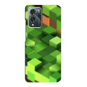 Чехлы для ZTE Blade V40 Pro (Персонажи Майн Крафт) (Текстура)