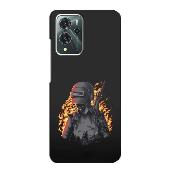 Чехол с рисунком «В огне» для ZTE Blade V40 Pro Чехол с рисунком «В огне» для ZTE Blade V40 Pro