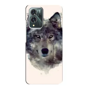 Чехол с Волком на ZTE Blade V40 Pro (Волк)