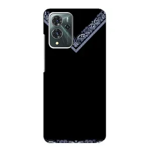 Силиконовый Чехол на ZTE Blade V40 Pro (Воротник вышиванки)