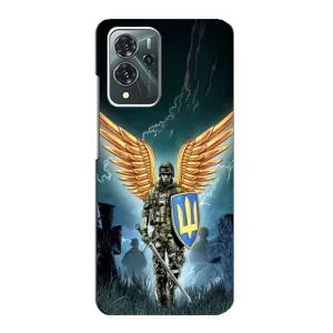 Патріотичний Чохол для ZTE Blade V40 Pro (ЗСУ з крильми)