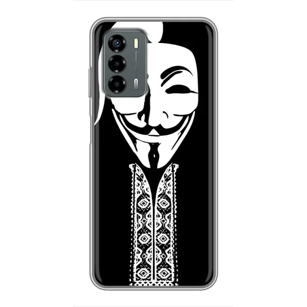Чехол с рисунком «Анонимус» для Blade V40 Vita Чехол с рисунком «Анонимус» для Blade V40 Vita
